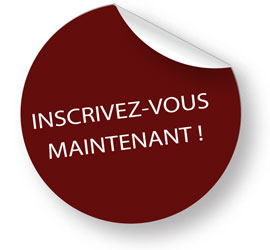 Inscrivez-vous maintenant