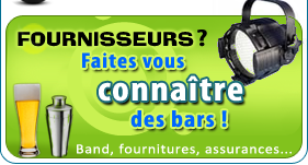Fournisseurs pour bars