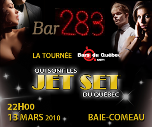 Soir&eacute;e Jet Set 2010 Bars du Qu&eacute;bec
