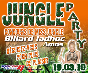 Jungle Party 19 mars
