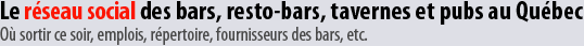 Le réseau social des bars